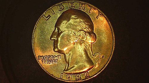 1982-P Washington quarter.