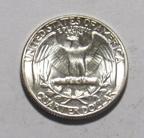 1961 P Washington Quarter, BU
