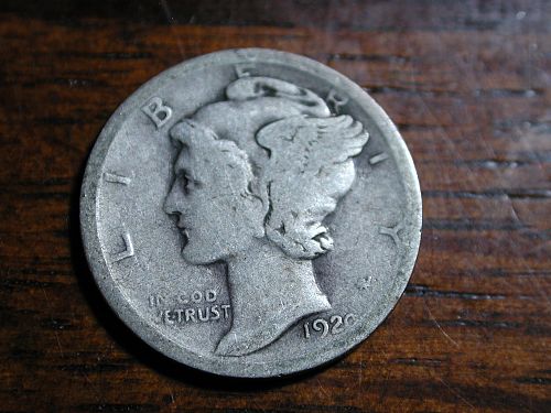 1920d Mercury Dime NICE