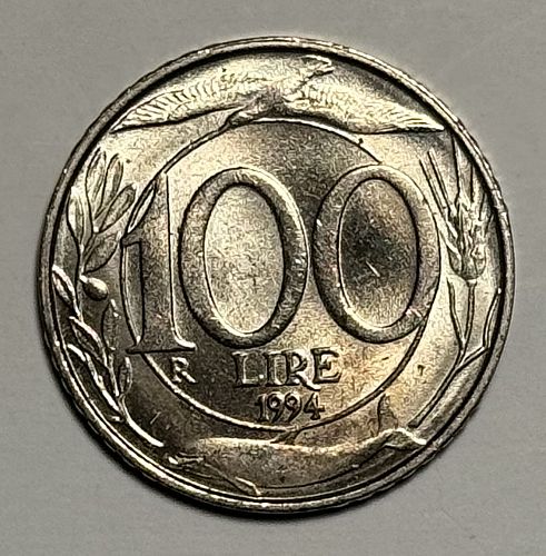 1994 Italy 100 Lire