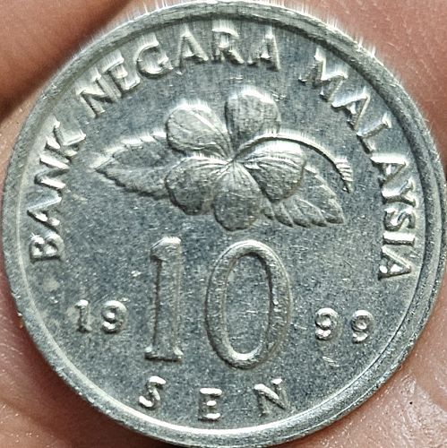 Malaysia 10 Sen 1999 XF