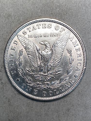 1881 Morgan Silver Dollar MS62 (Box)