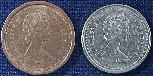 Canada - 1984 - 10 and 1 Cents