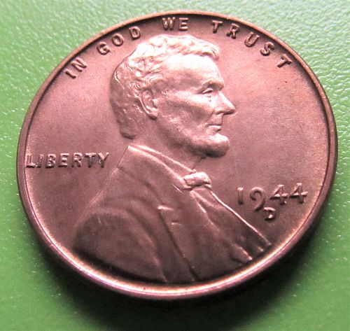 1944-D 1 Cent - Lincoln Wheat Cent