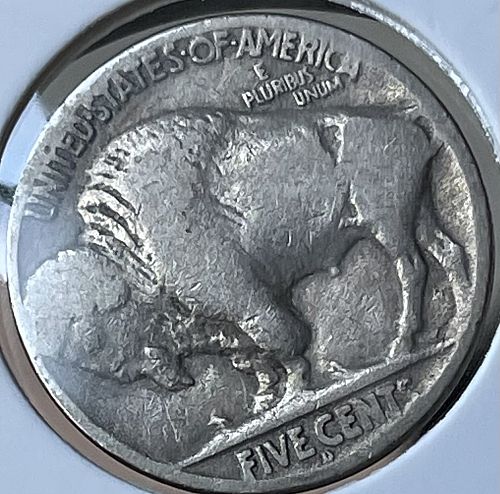 1926-D Buffalo Nickel ~ High Circulated Condition Pulled from Album