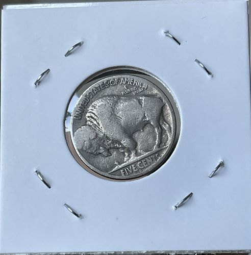 1926-D Buffalo Nickel ~ High Circulated Condition Pulled from Album