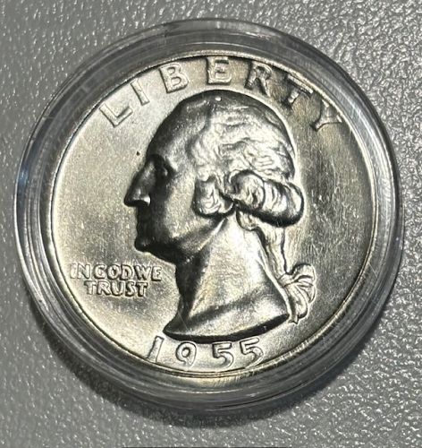 1955 D Washington Quarter