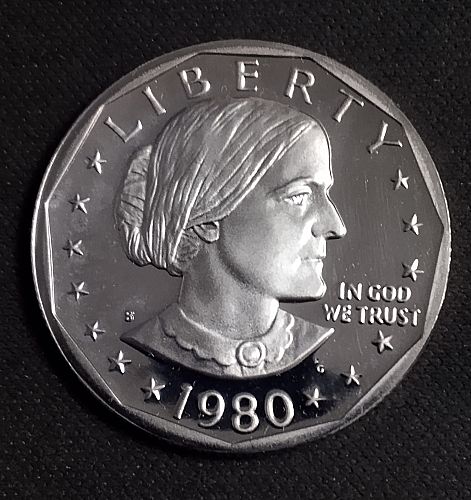 1980-S Susan B Anthony Dollar