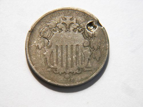 1866 Shield Nickel *With Rays*