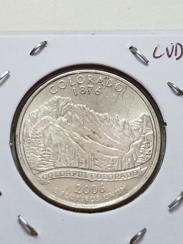 2006 P Colorado State Washington Quarter CUD Error