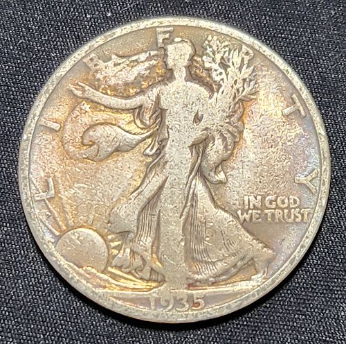 1935S Walking Liberty Half Dollar