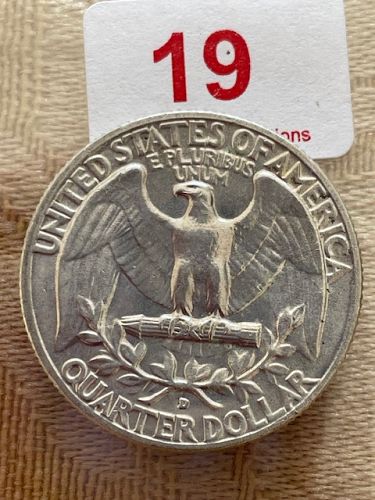 1955D WASHINGTON QUARTER
