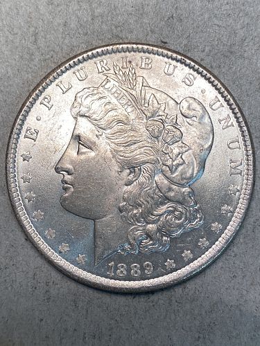 1889 Morgan Silver Dollar MS63 (Box)