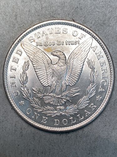 1889 Morgan Silver Dollar MS63 (Box)