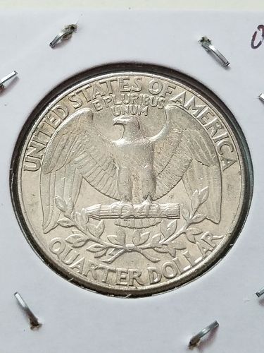 1991 D Washington Quarter Off Center