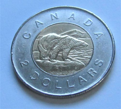 2001 Canada Toonie $2.00