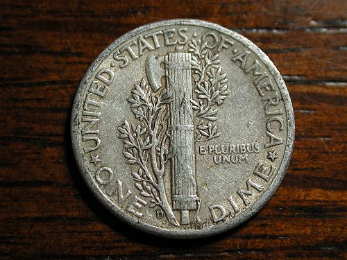 1945d Mercury Dime NICE