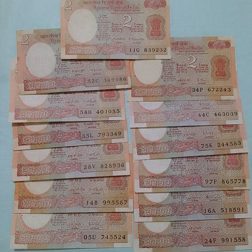 All  24  Different    India   notes lot