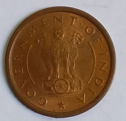 3j)  1953  India UNC but dirty border