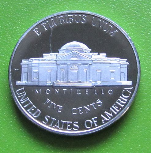 1993-S 5 Cents - Jefferson Nickel - Cameo Proof