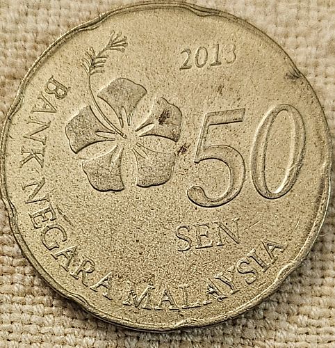 Malaysia 50 Sen 2013 AU