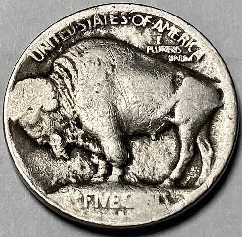 1913 S Buffalo Nickels (Mound)