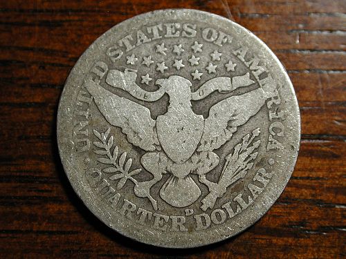 1915d Barber quarter Nice