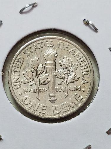 2000 P Roosevelt Dime Off Center