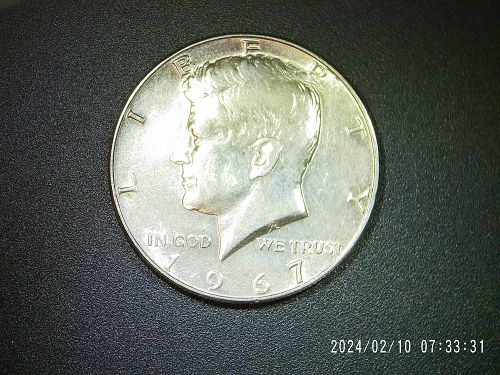 1967 Kennedy Half Dollar