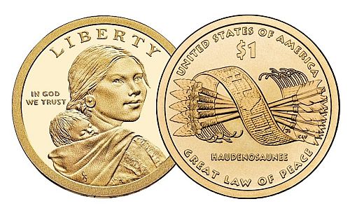 2010 P Great Law of Peace Dollars Roll