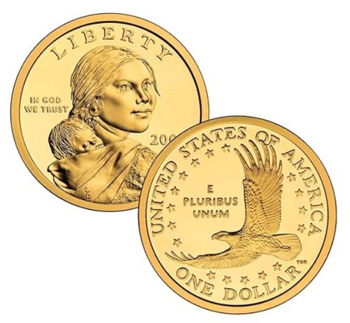2003 D Sacagawea Dollars Roll