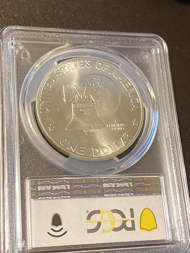 1976-S SILVER EISENHOWER DOLLAR PCGS MS65