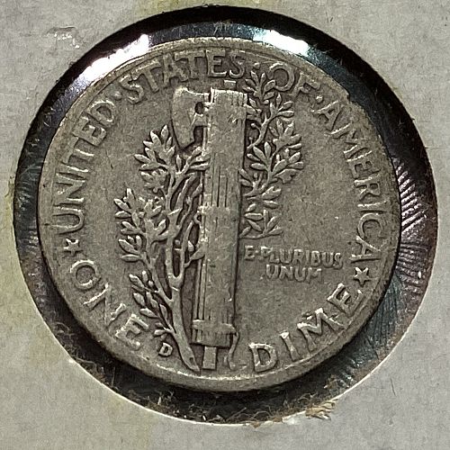1945 D Mercury Dime
