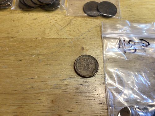 1948-P Lincoln Wheat Cent, Circulated, Great Folder Filler, Free shipping