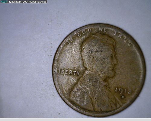 1913 D Lincoln Wheat Cent (19-433)