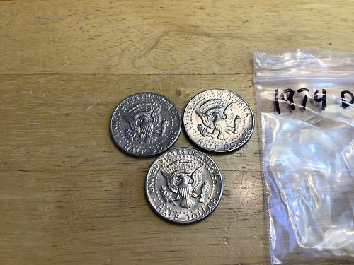 1974-D Kennedy Half Dollar, Great Folder Filler
