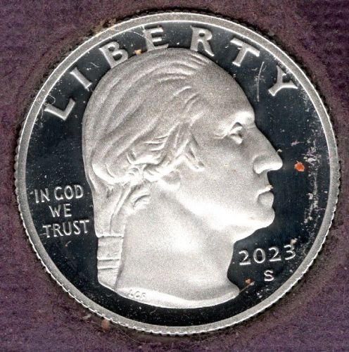 2023 S Eleanor Roosevelt American Women Quarters: Silver Proof -#02-008