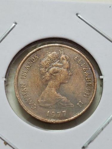 1977 Cayman Islands 1 Cent