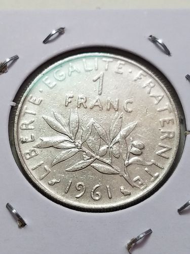 1961 France 1 Franc French