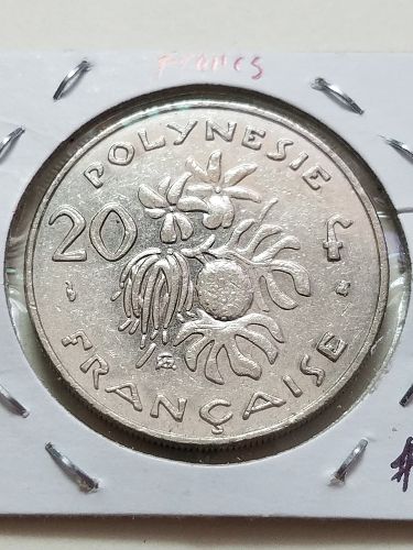 1997 French Polynesia IEOM 20 Francs Low Mint France Polynesian Franc