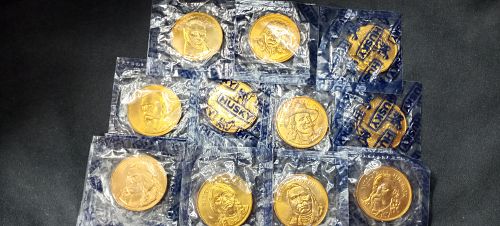 11-Franklin Mint Rugged Americans Coin Set Almost Complete Missing 2 Coins SEE DETAIL