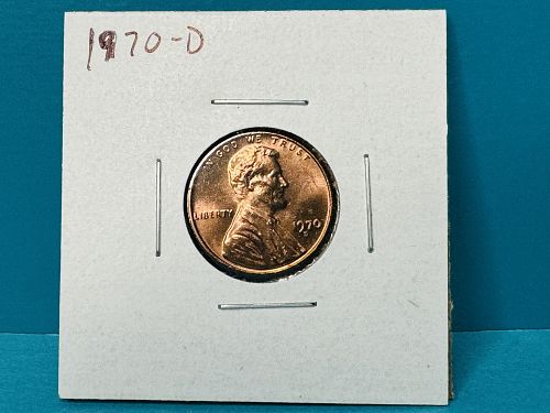 1970-D Lincoln Memorial Cent