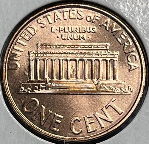 1998-D Lincoln Memorial Cent ~ Brilliant Uncirculated Condition