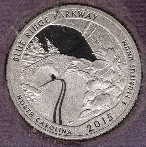 2015 S Blue Ridge Parkway America The Beautiful Quarters: Proof -#02-121