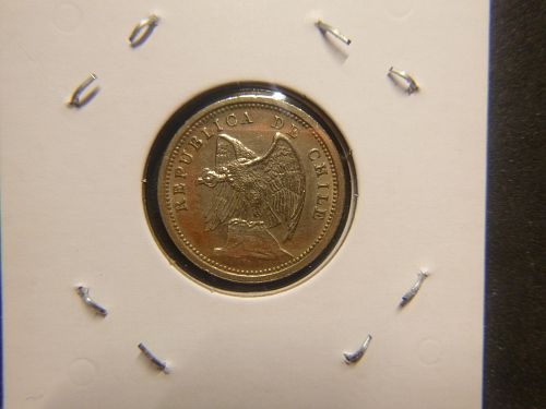 REPUBLICA OF CHILI 1936 S 10 CENTAVOS