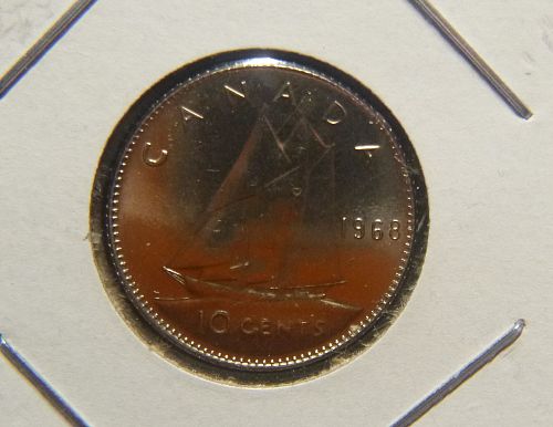 CANADA 1968 10 CENTS