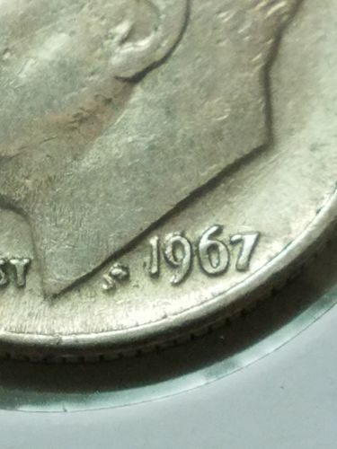 1967 P Roosevelt Dime DDO