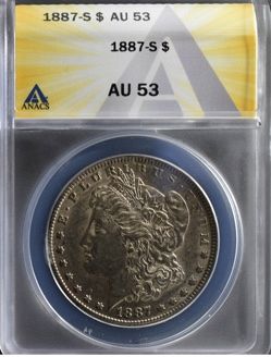 1887 S Morgan AU53