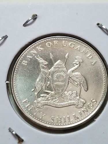 2007 Uganda 50 Schillings East Africa