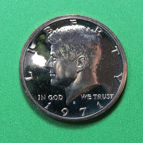 1971-S KENNEDY HALF DOLLAR ) (PROOF)  LOT E425A